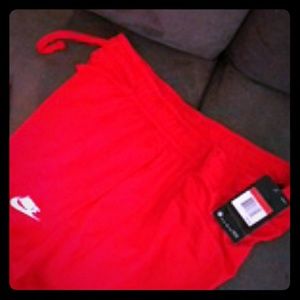 red nike jumpsuit